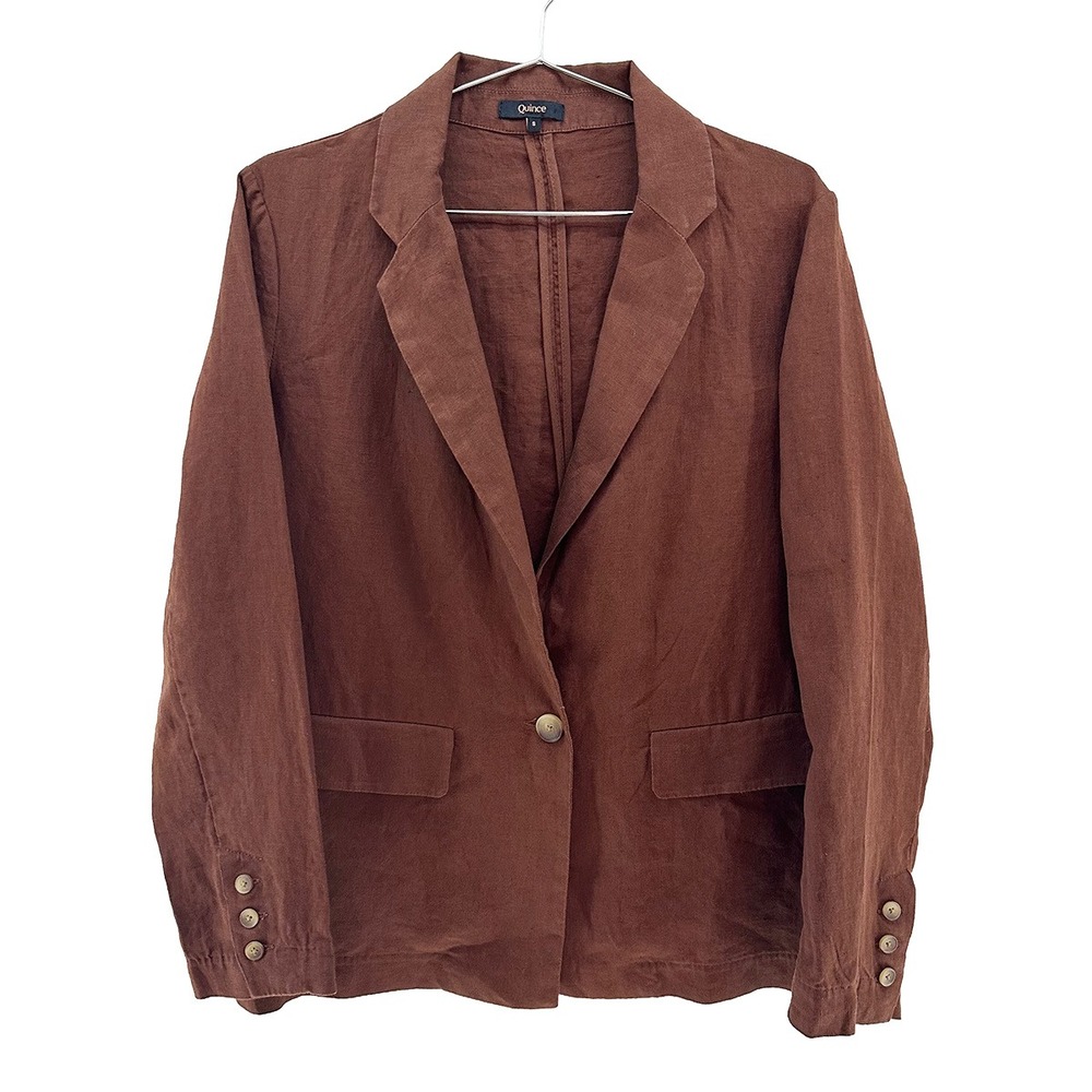 Quince Brown Blazer